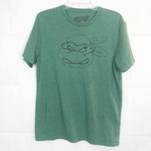 Old Navy Men's Ninja Turtles Green Tee Shirt Size Small - Picture 1 of 9